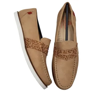 Marc Joseph | NIB Dumbo Porcelain Nobuck Classic Preppy Leather Loafers Girl's 5