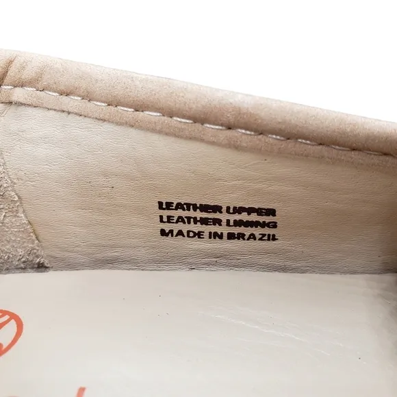Marc Joseph | NIB Dumbo Porcelain Nobuck Classic Preppy Leather Loafers Girl's 5