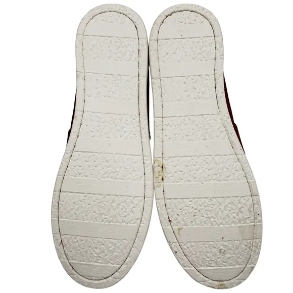 Marc Joseph | NIB Dumbo Red Nobuck Classic Preppy Leather Loafers Boy's 12
