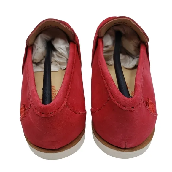 Marc Joseph | NIB Dumbo Red Nobuck Classic Preppy Leather Loafers Boy's 12