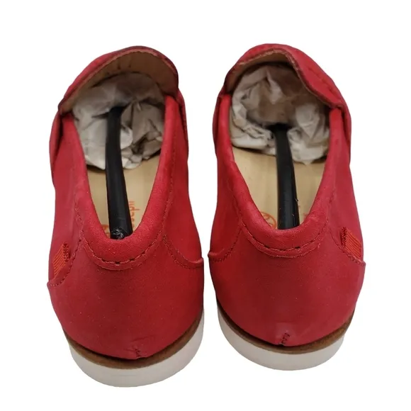Marc Joseph | NIB Dumbo Red Nobuck Classic Preppy Leather Loafers Boy's 1