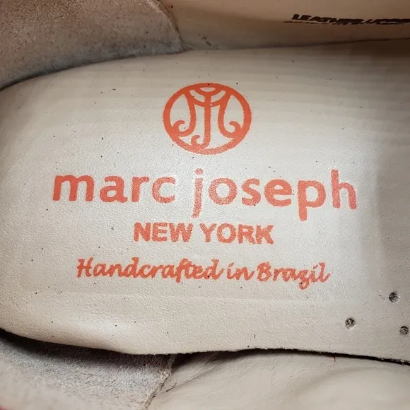 Marc Joseph | NIB Dumbo Red Nobuck Classic Preppy Leather Loafers Boy's 1