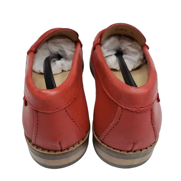 Marc Joseph | NIB East Village Coral Napa Classic Preppy Leather Loafers Girl 11
