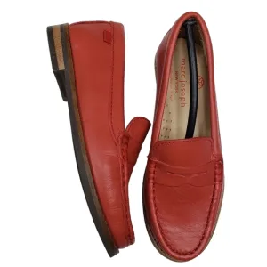 Marc Joseph | NIB East Village Coral Napa Classic Preppy Leather Loafers Girl 11