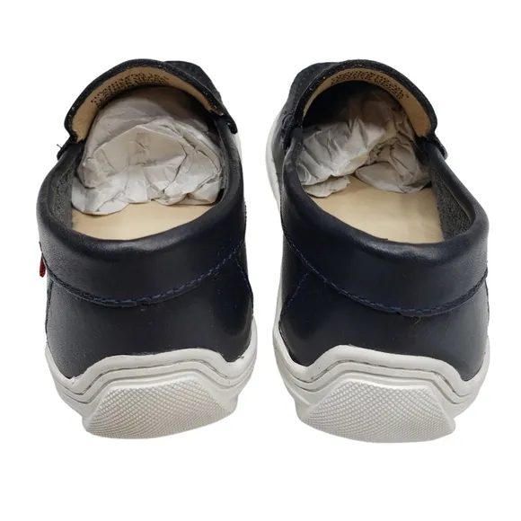 Marc Joseph | NIB Leroy St Black Napa Perforated Leather Loafers Boy's 10.5