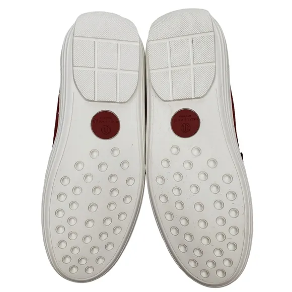 Marc Joseph | NIB Lexington Red Nobuck Preppy Classic Leather Loafers Girl's 12