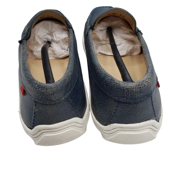 Marc Joseph | NIB Union St Stone Jeans Leather Classic Chic Loafers Girl's 5.5