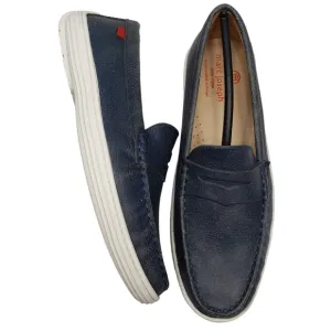 Marc Joseph | NIB Union St Stone Jeans Leather Classic Chic Loafers Girl's 5.5