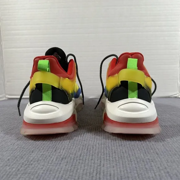 Mazino Mens Molten Casual Chunky Sneakers Multicolor Molten-005 Size 9.5