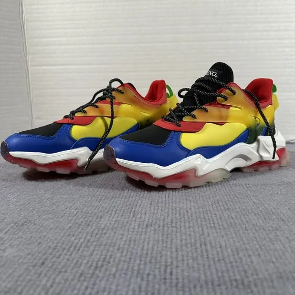 Mazino Mens Molten Casual Chunky Sneakers Multicolor Molten-005 Size 9.5