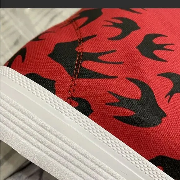 MCQ By Alexander McQueen Swarm Swallow Vulcanized High Top UNISEX Authentic