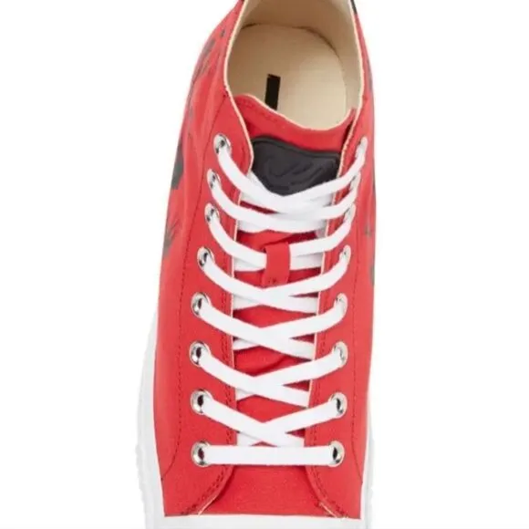 MCQ By Alexander McQueen Swarm Swallow Vulcanized High Top UNISEX Authentic