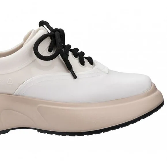 Melissa &quot;Ugly Sneakers&quot; White and Beige 9