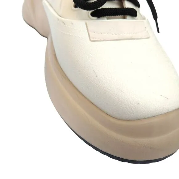 Melissa &quot;Ugly Sneakers&quot; White and Beige 9