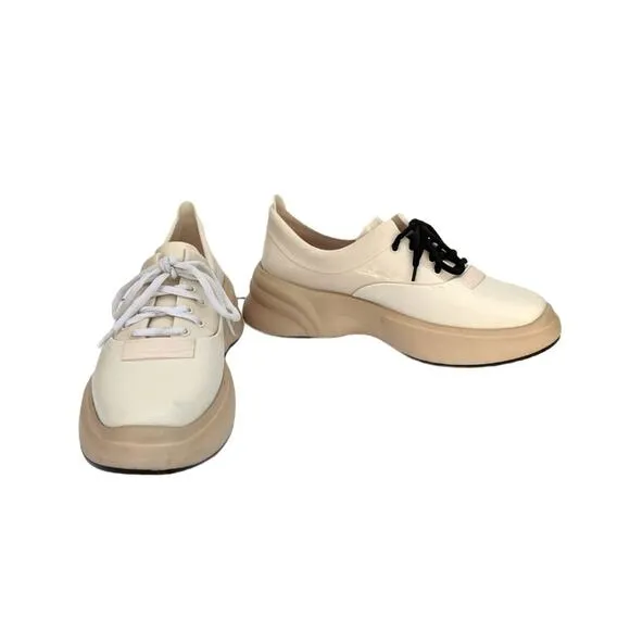 Melissa &quot;Ugly Sneakers&quot; White and Beige 9