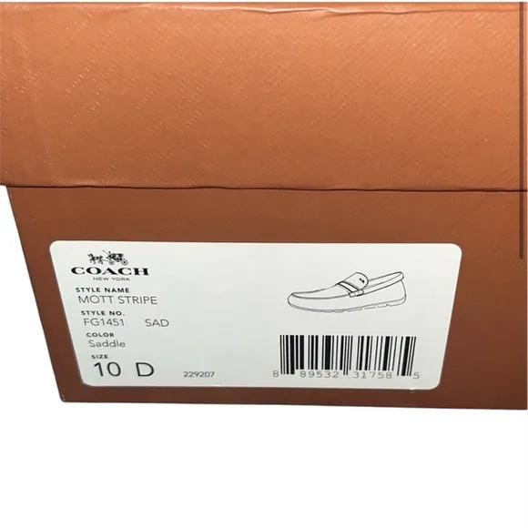 Men’s Coach Loafers
