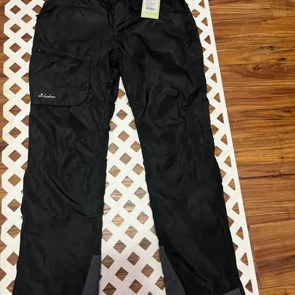 Men's Insulated Ski Pant Fleece-Lined Waterproof Snow Pants-New