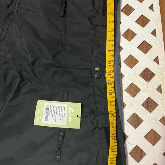Men's Insulated Ski Pant Fleece-Lined Waterproof Snow Pants-New