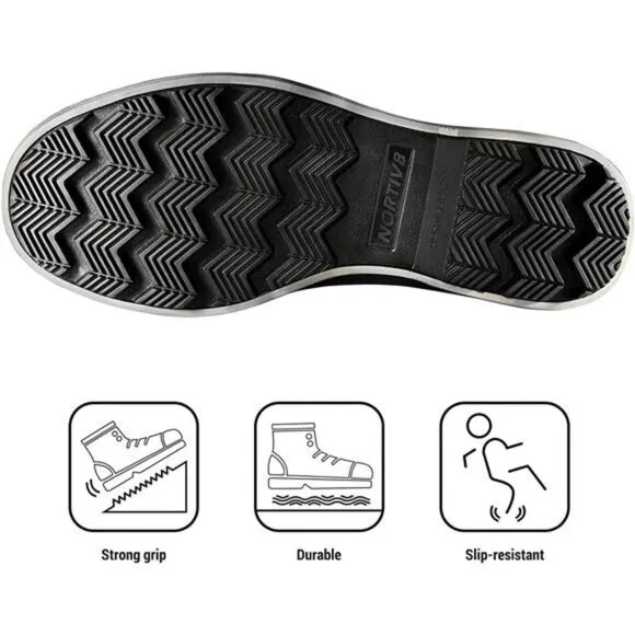 Men's Insulated Waterproof Winter Snow Boots Warm Outdoor Boots for Cold Weather