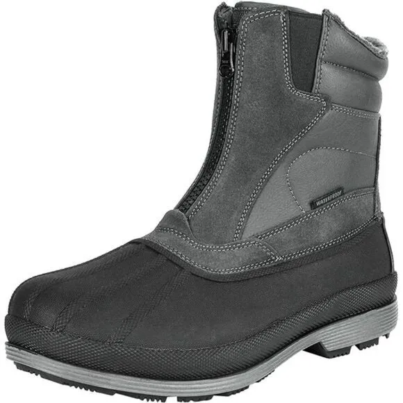 Men's Insulated Waterproof Winter Snow Boots Warm Outdoor Boots for Cold Weather