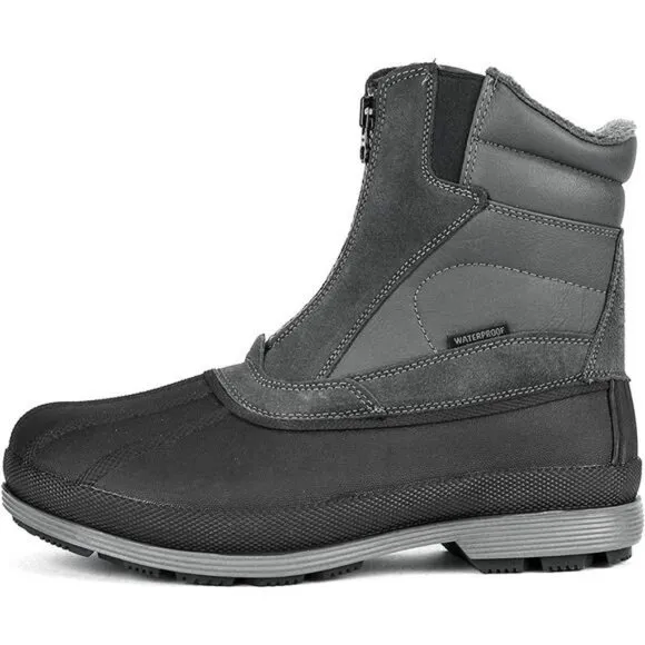 Men's Insulated Waterproof Winter Snow Boots Warm Outdoor Boots for Cold Weather