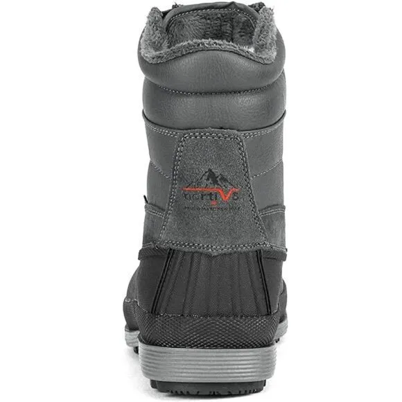 Men's Insulated Waterproof Winter Snow Boots Warm Outdoor Boots for Cold Weather