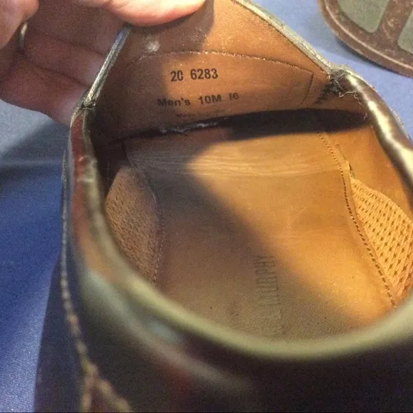 Men’s Leather Johnston &amp; Murphy Penny Loafers size 10