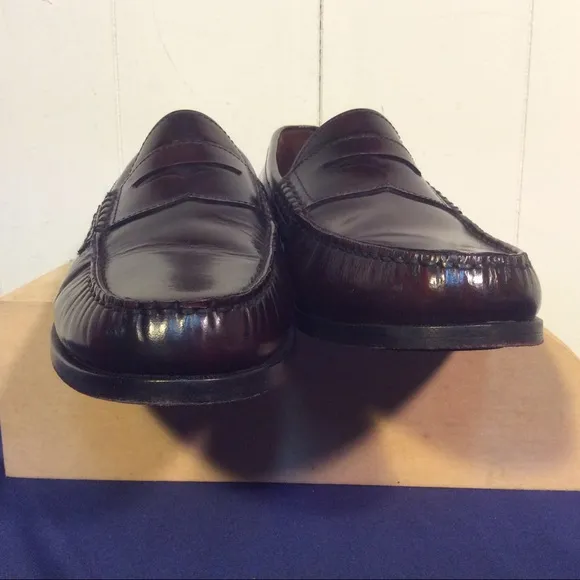 Men’s Leather Johnston &amp; Murphy Penny Loafers size 10