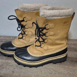 Men's Sorel Tan and Black Winter Boots