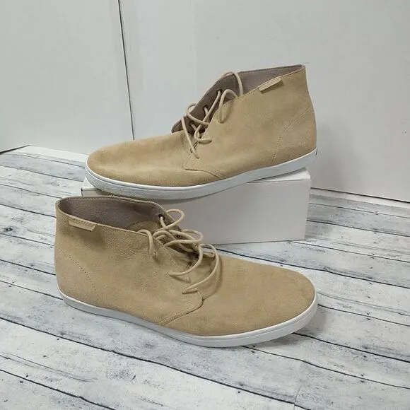 Mens Cole Haa High Top Sneakers Tan Suede Size 10M