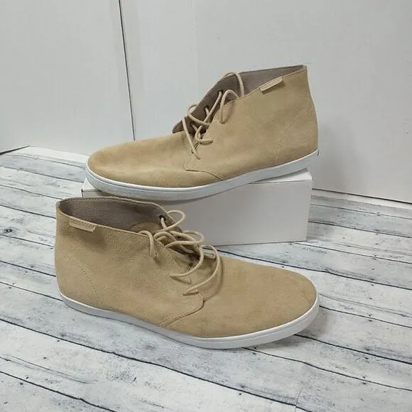 Mens Cole Haa High Top Sneakers Tan Suede Size 10M