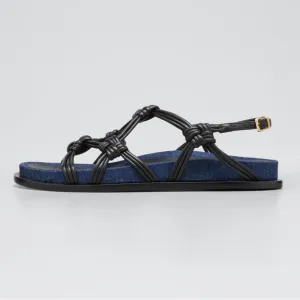 Mercedes Castillo Size 39.5 EUR - Deandra Atomic Knot Strappy Sandals