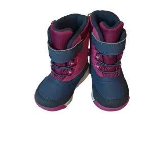 Merrell snow storm junior berry navy winter boots size 4M