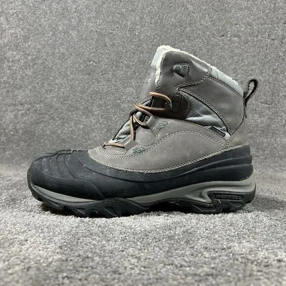 Merrell Snowbound Waterproof OptiWarm Charcoal Snow Boots J55622 Women’s Sz 9.5