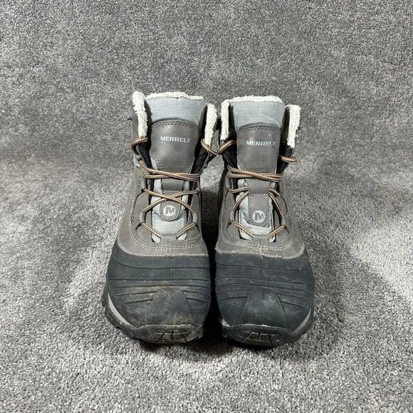 Merrell Snowbound Waterproof OptiWarm Charcoal Snow Boots J55622 Women’s Sz 9.5