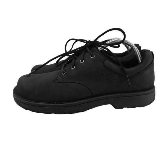 Merrell World Legend 2 Mens Classic Black Leather Lace Up Loafer Size 8.5