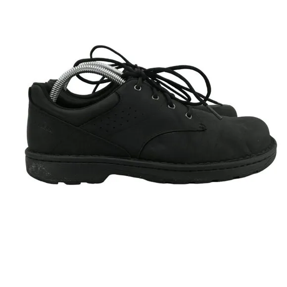 Merrell World Legend 2 Mens Classic Black Leather Lace Up Loafer Size 8.5