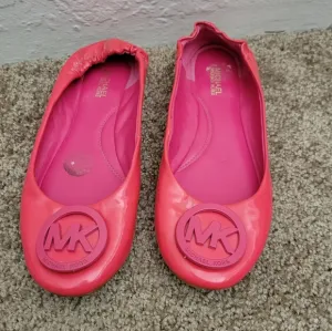 Michael Kors Hot Pink Ballet Flats Size 7
