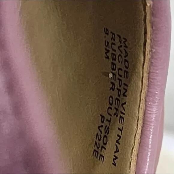 Michael Kors Jilly ballet flats in royal pink logo size 9.5 new!!!