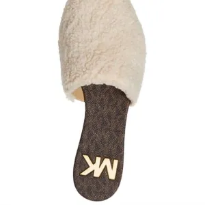 MICHAEL Michael Kors Women's Renee Flex Cozy Slide Flats Brand New