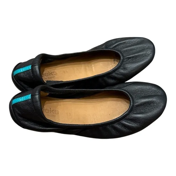 Mini Tieks Girl’s Size 13 Black Ballet Flats