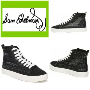 🏖️ Mix &amp; Match 3/$275 🏖️ Sam Edelman 'ELBA' Black Swirl Mesh Sneakers