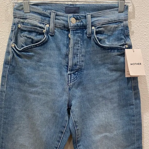 MOTHER High Waisted Hiker Hover Jean in Herbal Remedy Size 24