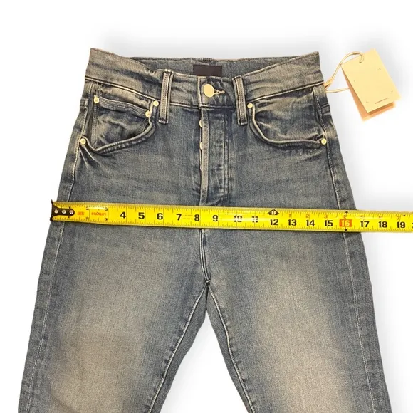 MOTHER High Waisted Hiker Hover Jean in Herbal Remedy Size 24