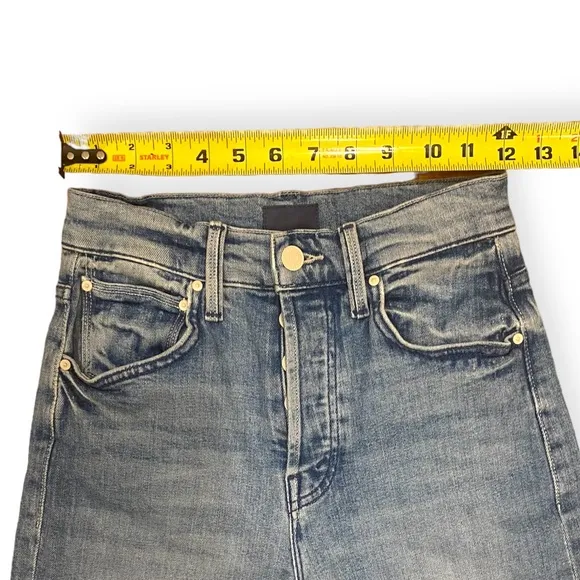 MOTHER High Waisted Hiker Hover Jean in Herbal Remedy Size 24