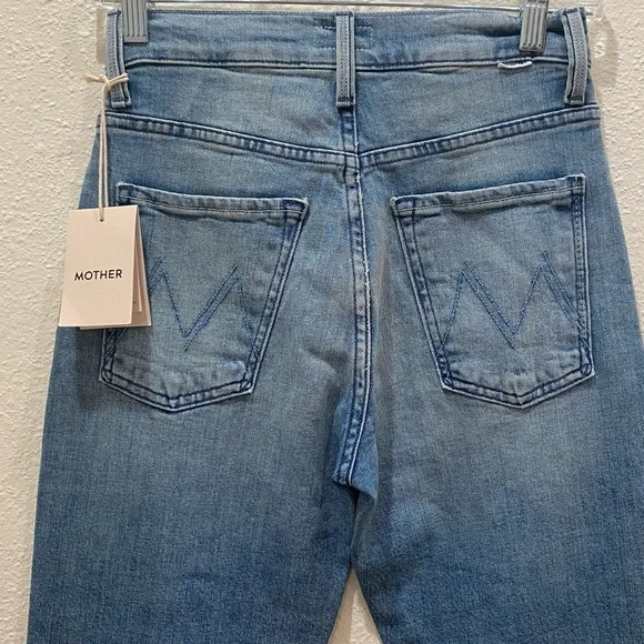 MOTHER High Waisted Hiker Hover Jean in Herbal Remedy Size 24