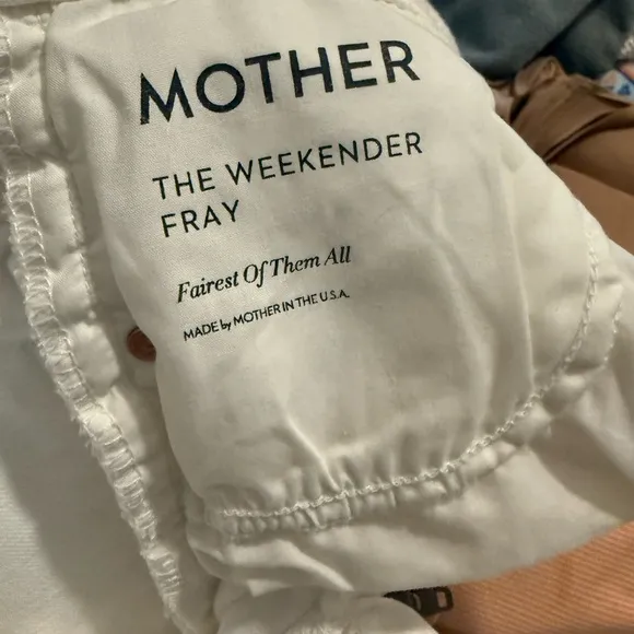 MOTHER The Weekender Fray size 26