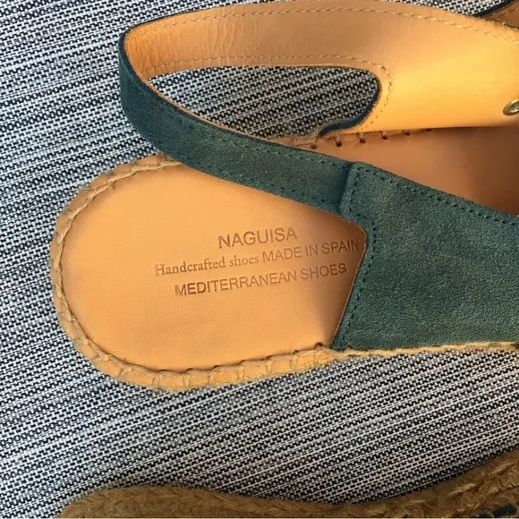 NAGUISA Thalis Espadrille Platform Sandals EU Size 39
