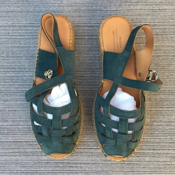 NAGUISA Thalis Espadrille Platform Sandals EU Size 39