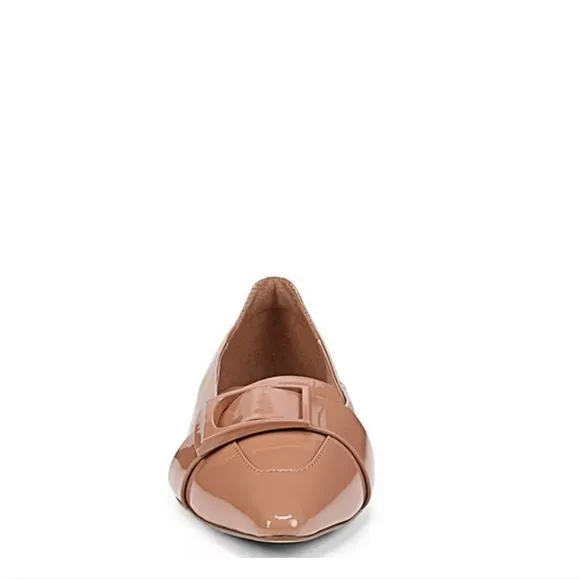 Naturalizer 27 EDIT Miller Patent Leather Pointed Toe Career Flats